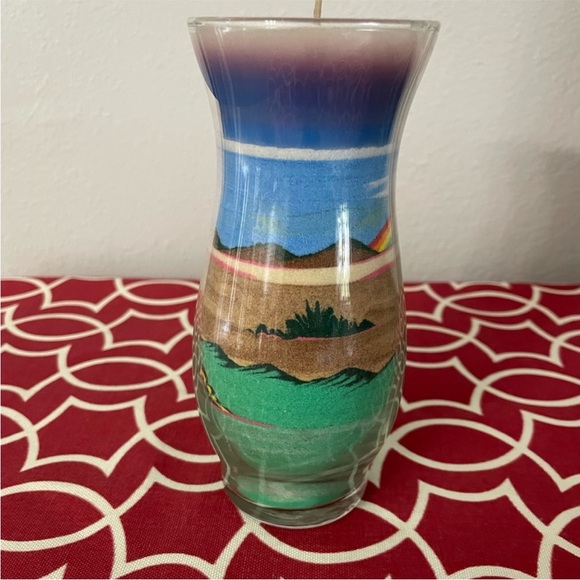 Sand Art Jar Candle, Unburned - Picture 2 of 5
